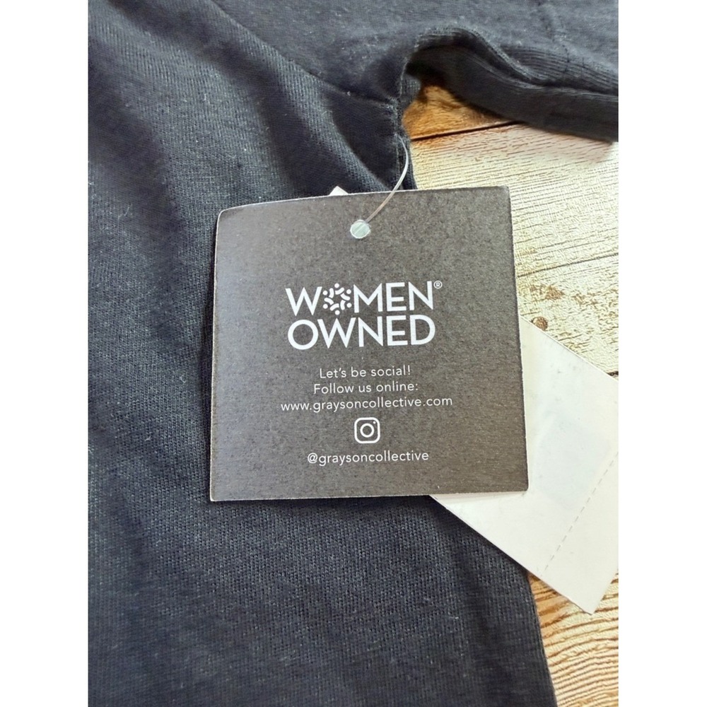 Grayson Threads Womens Graphic‎ T-Shirt Black XS NEW - Picture 5 of 6